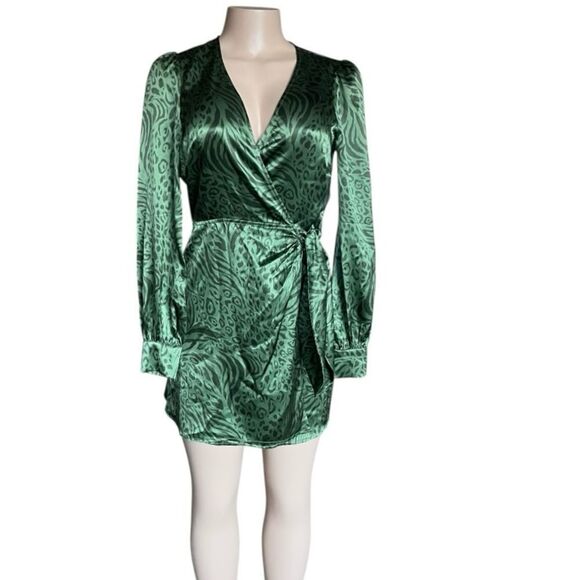 one shoulder long sleeve dress formal Sydneys Closet SC8112 Size 22 Sapphire Plus Size Sequin One Shoulder Long Sleeve Cocktail Dress Formal Gown